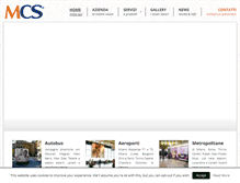 Tablet Screenshot of mcsdinamica.com